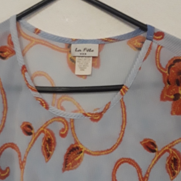 VTG. LA FETE USA ONE SIZE 100% POLYESTER DRESS - Picture 3 of 4